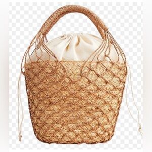 ✨NWT✨ J.CREW Sedona Basket Bag in Weave